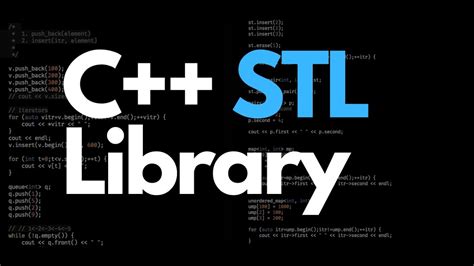 stl library|c++ stl library.